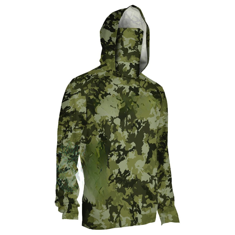 Fishing Mask Sun Protection - Felpa da Pesca per Uomo in
