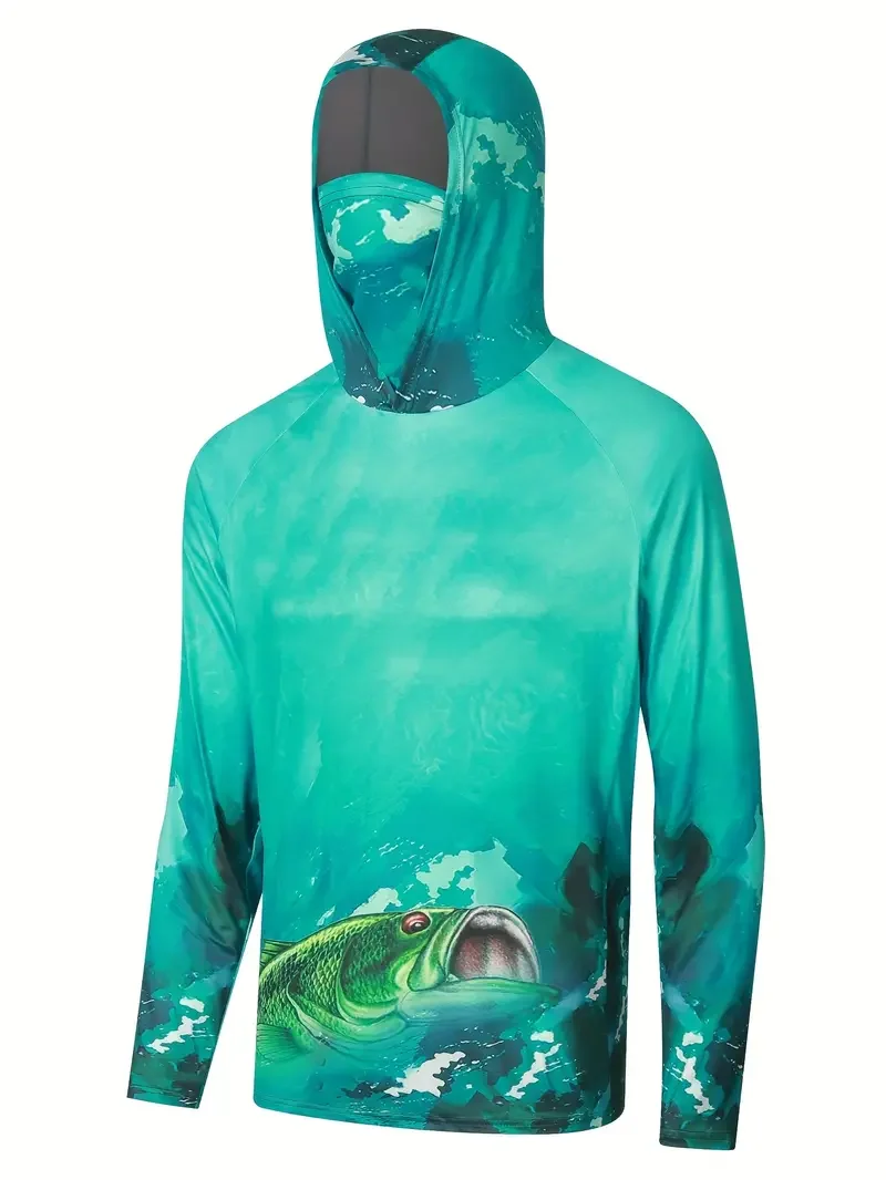 Maglia da pesca con cappuccio  - Fishing Mask Sun Protection recensione e prezzo
