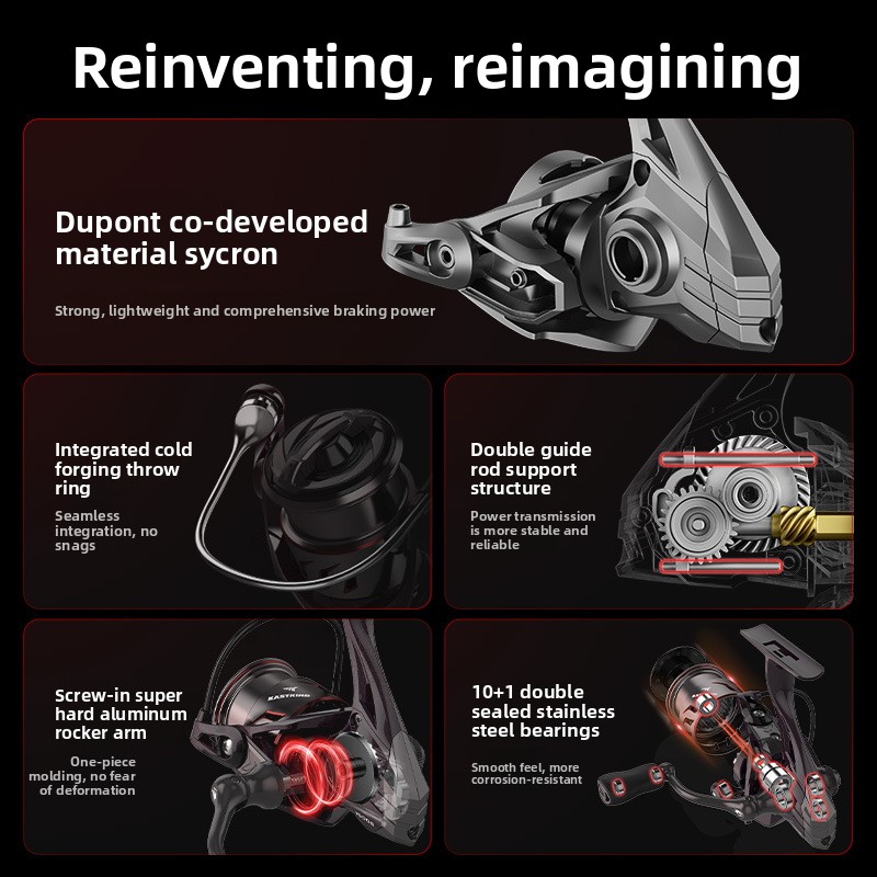 Mulinello da spinning leggero  - Kastking Reel Zephyr recensione e prezzo